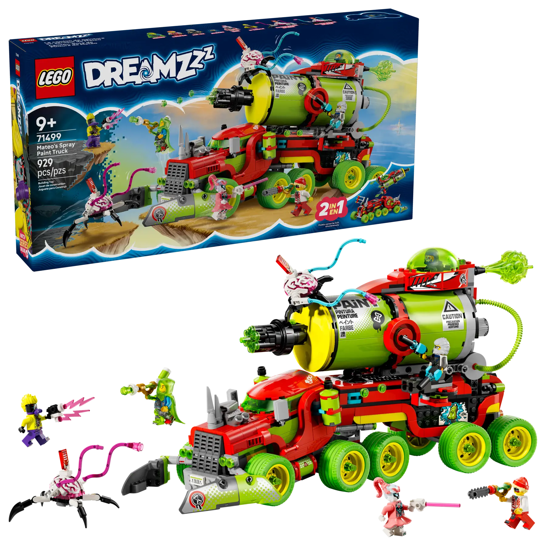 LEGO® | Dreamzzz: Mateo's Spray Paint Truck (71499)