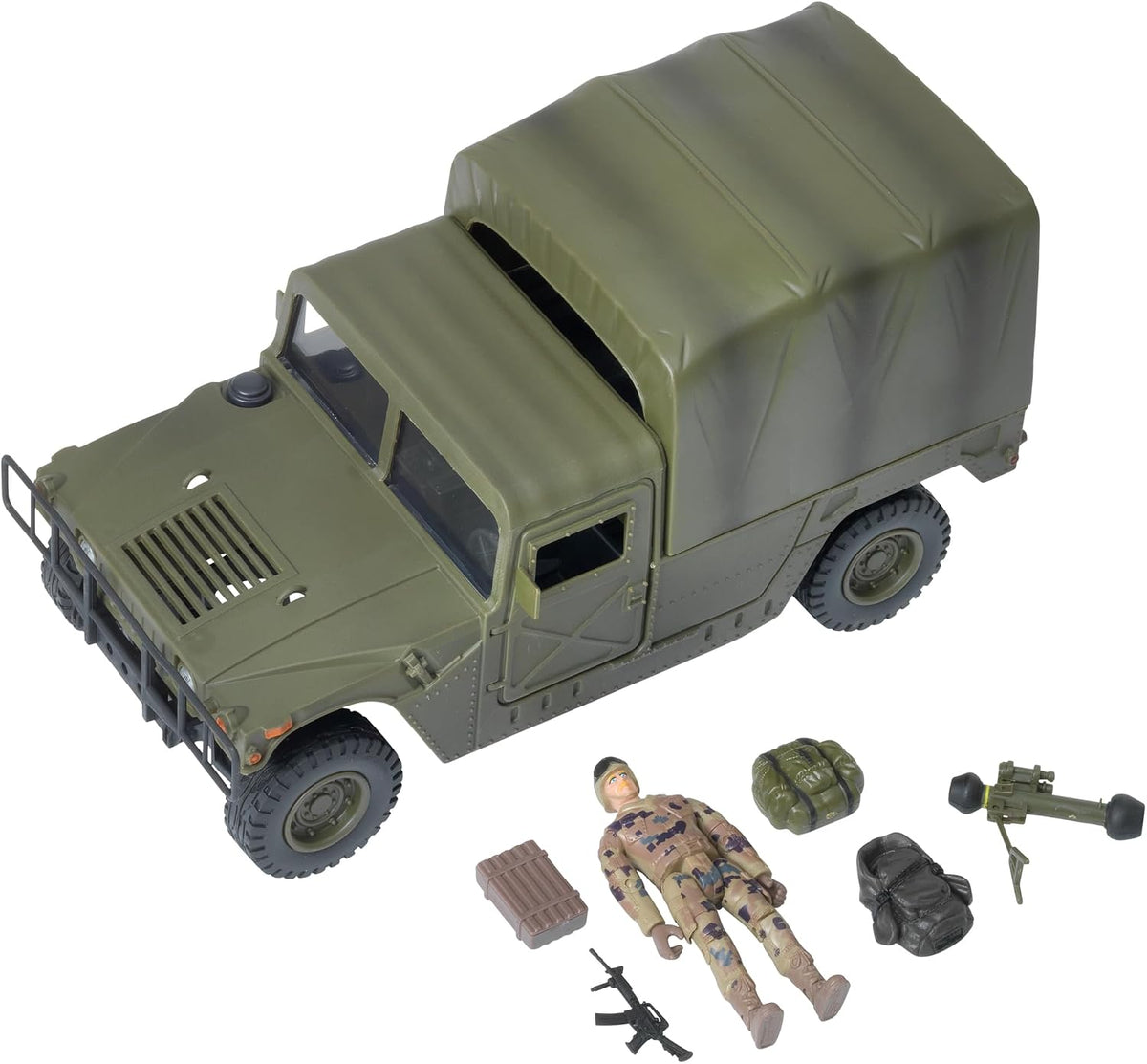 World Peace Keepers - Humvee Soft Top And Figures