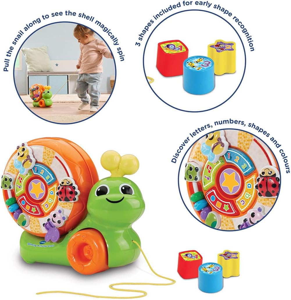 VTech Pull & Spin Snail