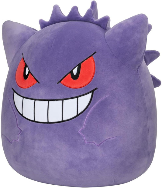 Pokemon Squishmallows: Gengar Medium Plush 10" W1