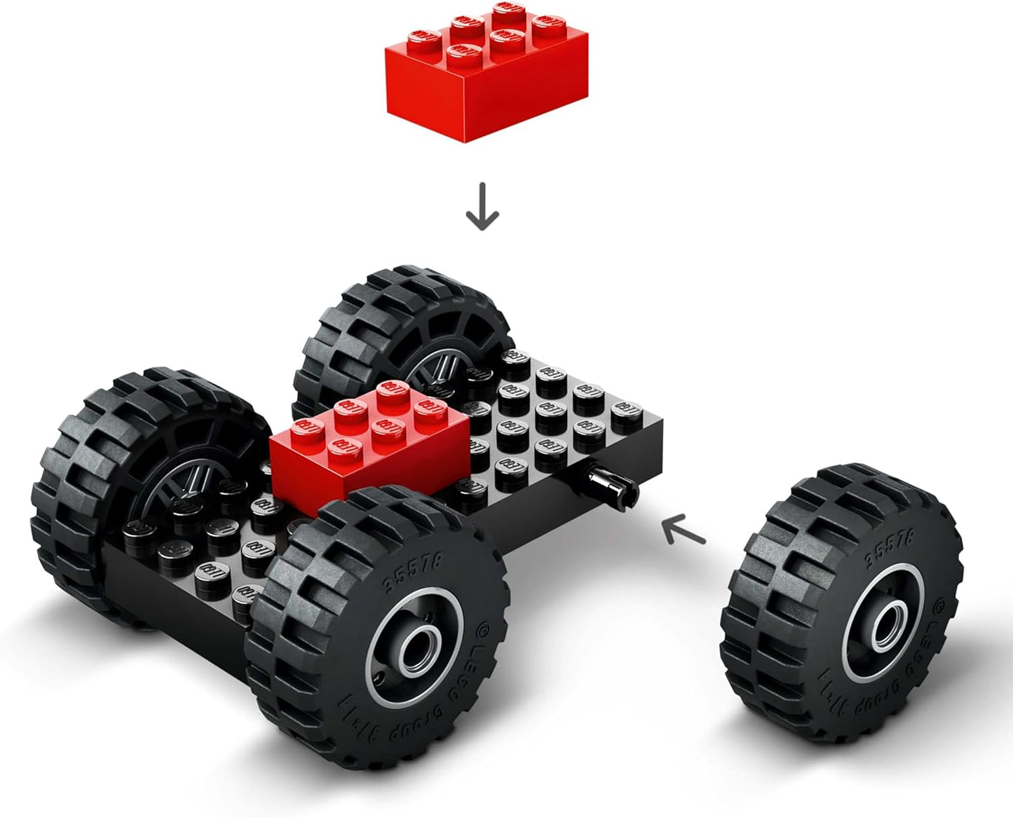 LEGO® | City: Yellow Construction Wheel Loader (60450)