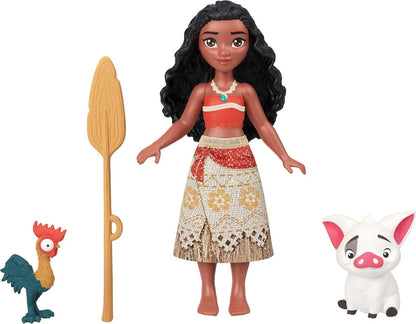 Disney Princess Small Doll Moana & Boat