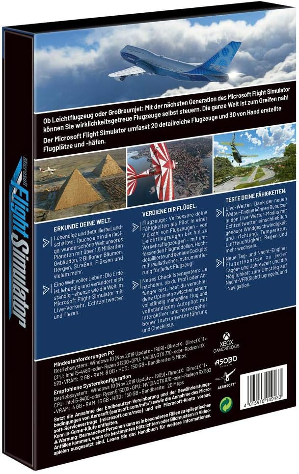 Microsoft Flight Simulator 2020 - Standard Edition (Windows 10)
