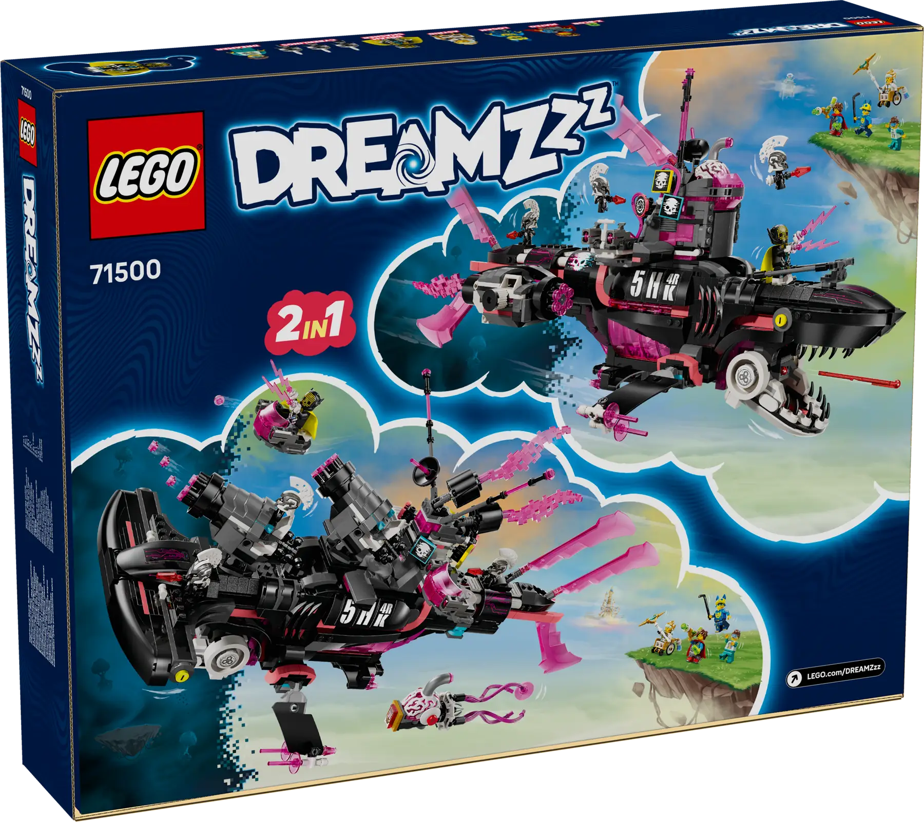 LEGO® | Dreamzzz: Nightmare Shark Submarine (71500)