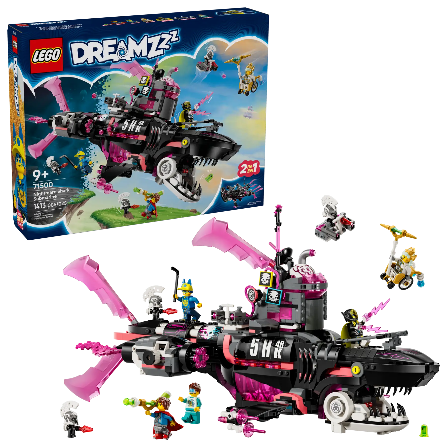 LEGO® | Dreamzzz: Nightmare Shark Submarine (71500)