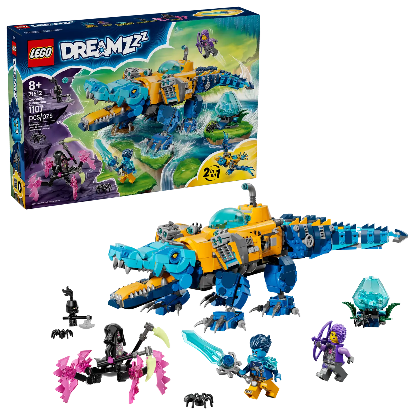 LEGO® | DREAMZzz: Crocodile Submarine (71512)