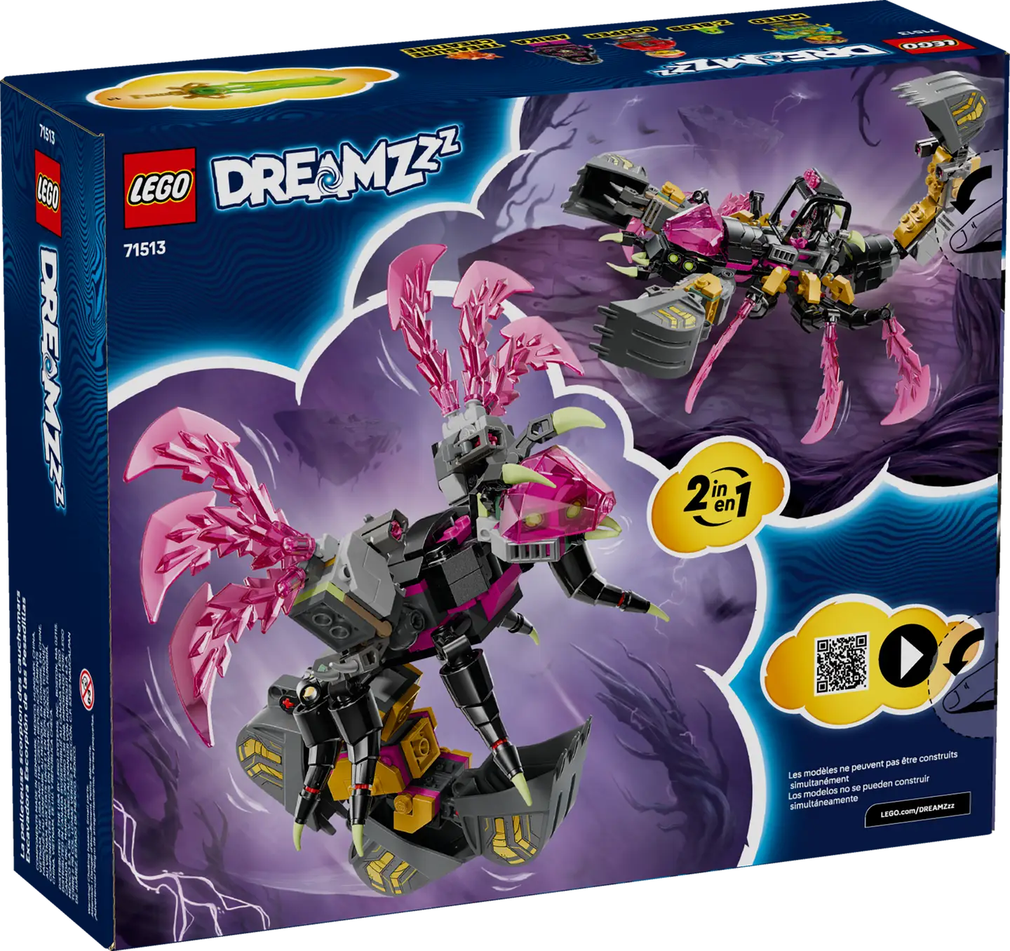 LEGO® | DREAMZzz: Nightmare Scorpion Digger (71513)