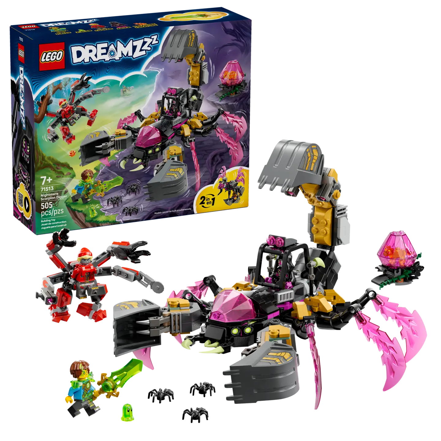 LEGO® | DREAMZzz: Nightmare Scorpion Digger (71513)