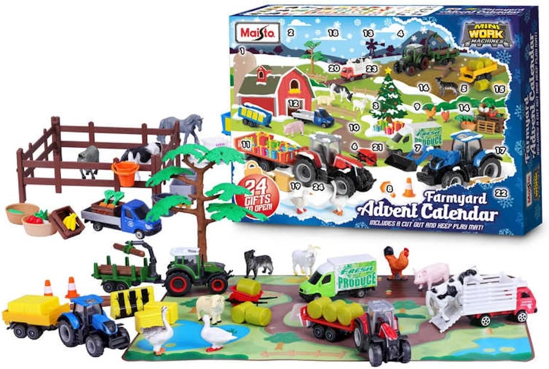 Mini Working Machines - Farm Advent Calendar