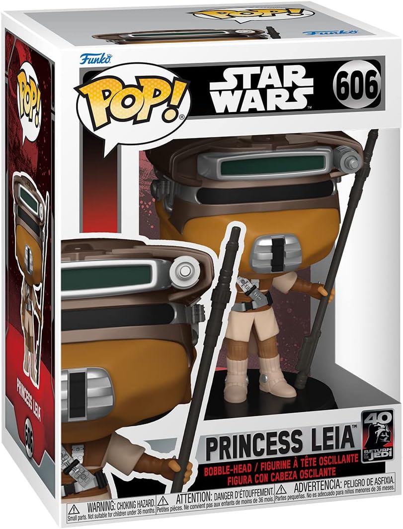 Funko POP! Star Wars: RotJ 40th - Leia - (Boushh)