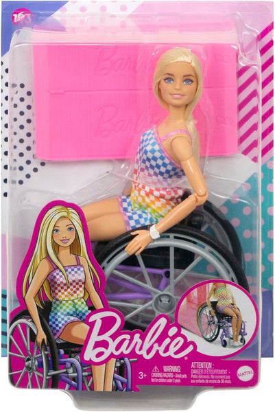 Barbie Wheelchair Doll Blonde