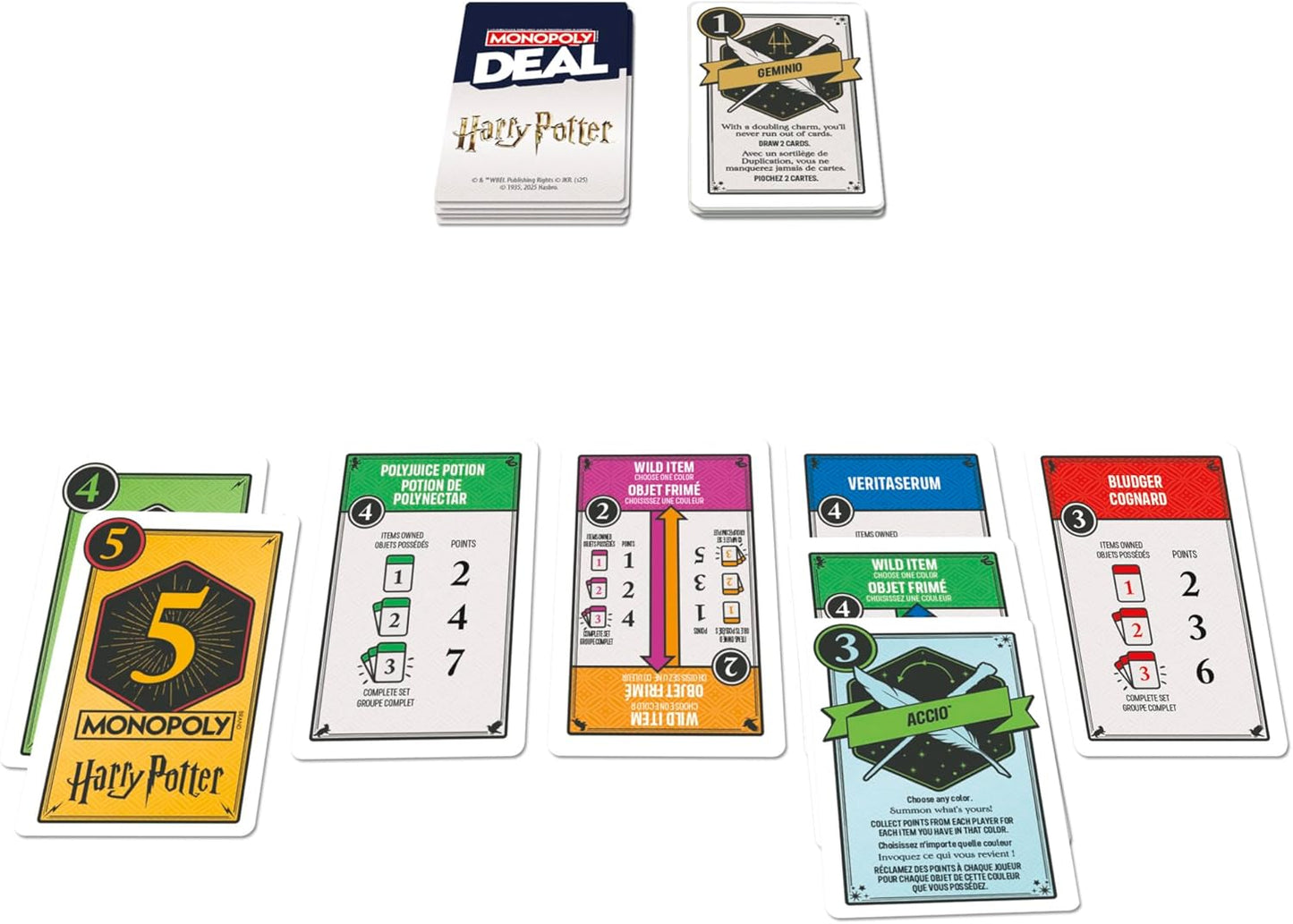 Monopoly Deal Harry Potter