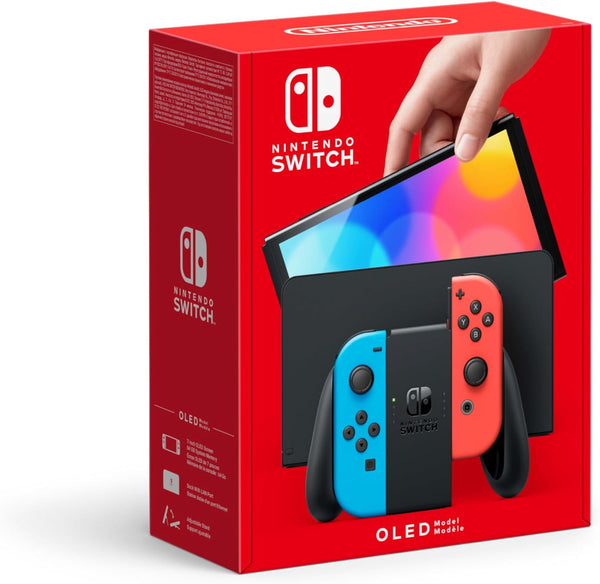 NINTENDO SWITCH OLED CONSOLE NEON (UK)