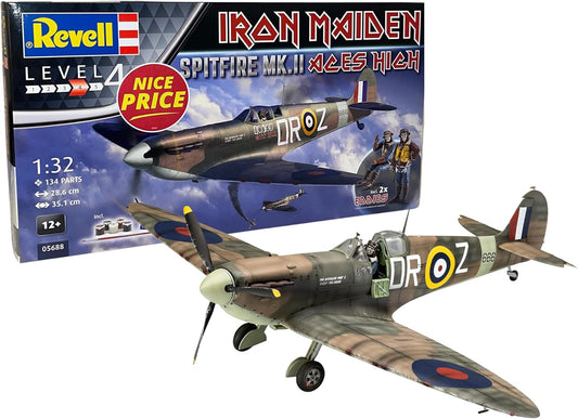 Revell: Spitfire Mk.II "Aces High" Iron Maiden Gift Set 1:32