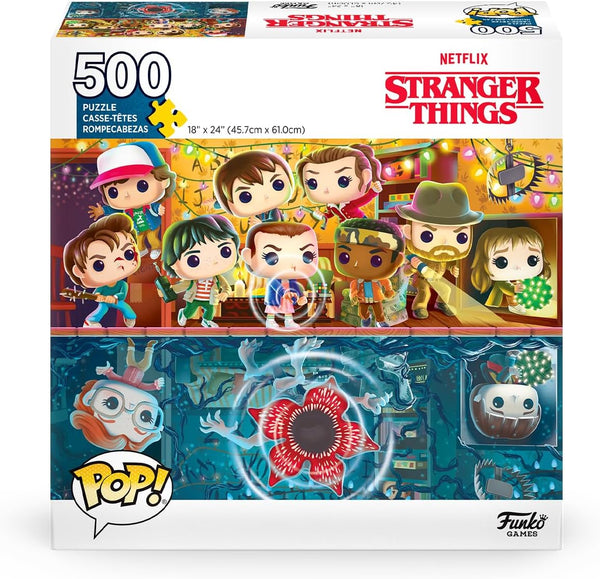 FUNKO POP! JIGSAW PUZZLE : STRANGER THINGS (500 PCS)