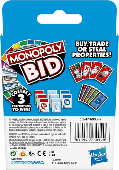 Monopoly Bid Game