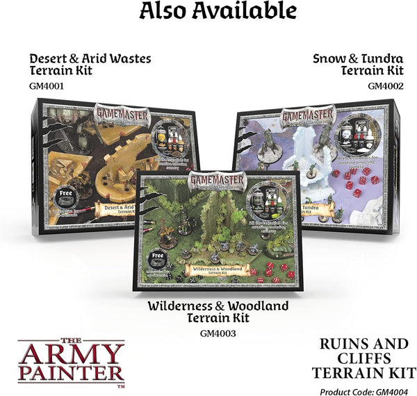 The Army Painter - GameMaster - Ruins & Cliffs Terrain Kit