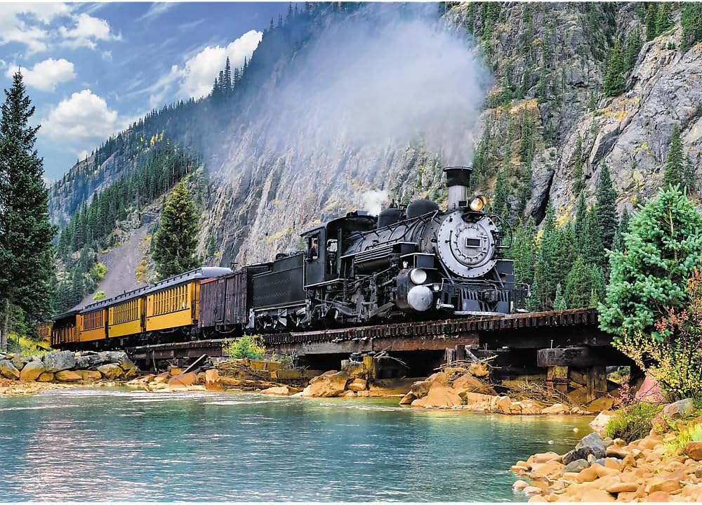 TREFL:  MOUNTAIN TRAIN (500 PCS)