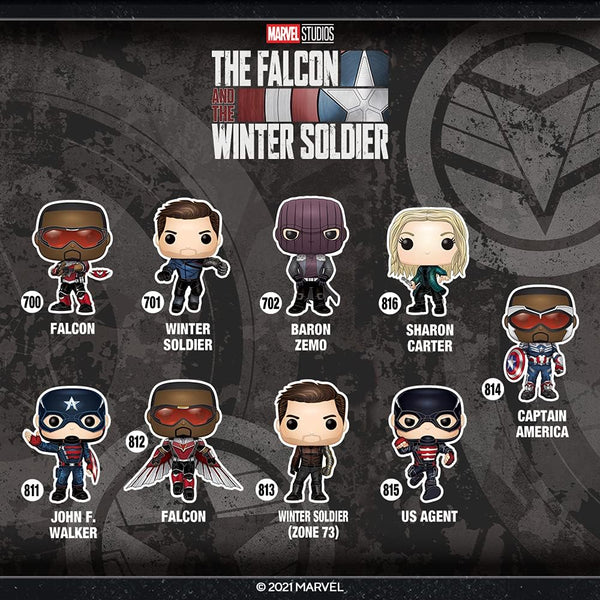 Funko POP: Marvel - Falcon Winter Soldier - US Agent 815