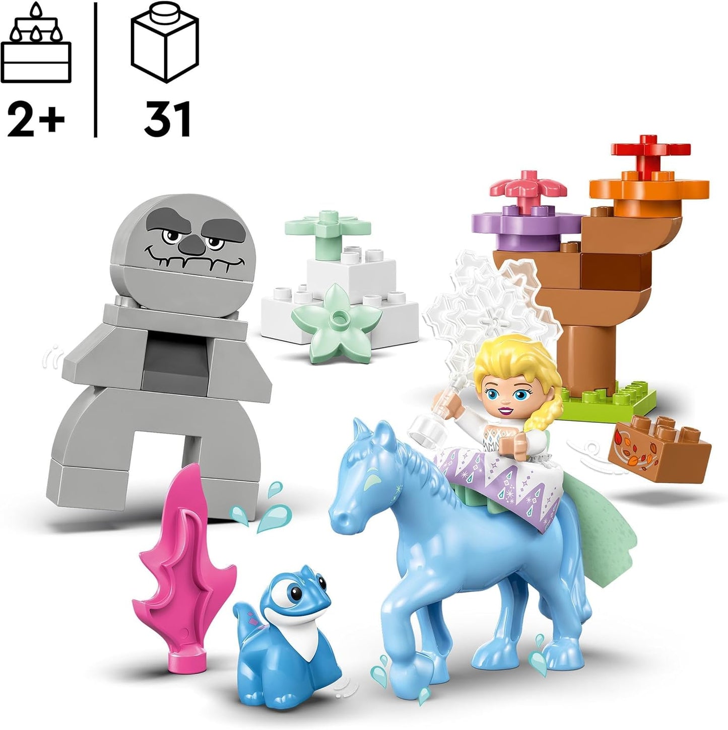 LEGO® | DUPLO: Elsa & Bruni in the Enchanted Forest (10418)