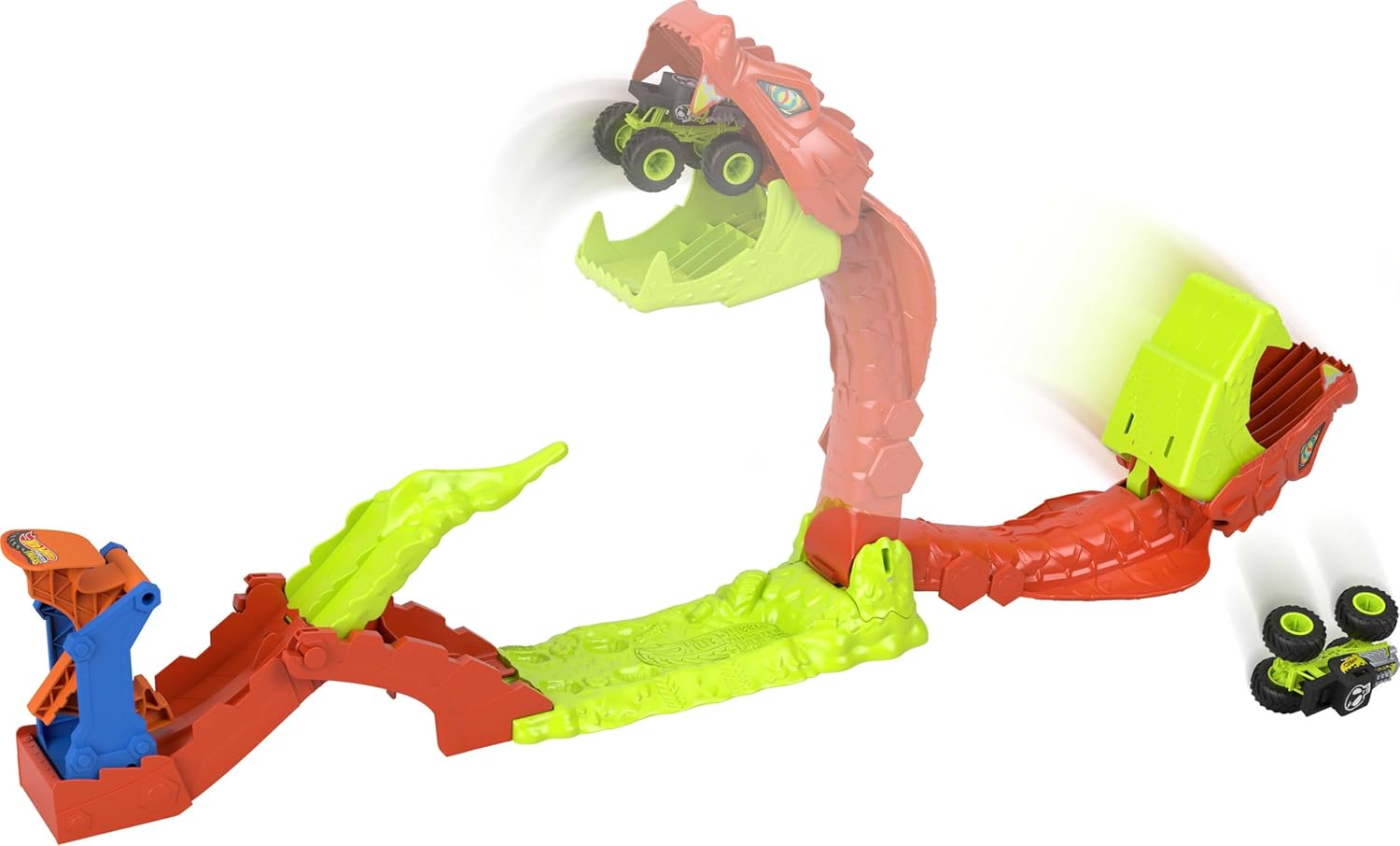 Hot Wheels Monster Trucks 1:64 Snake Slam Takedown SS26