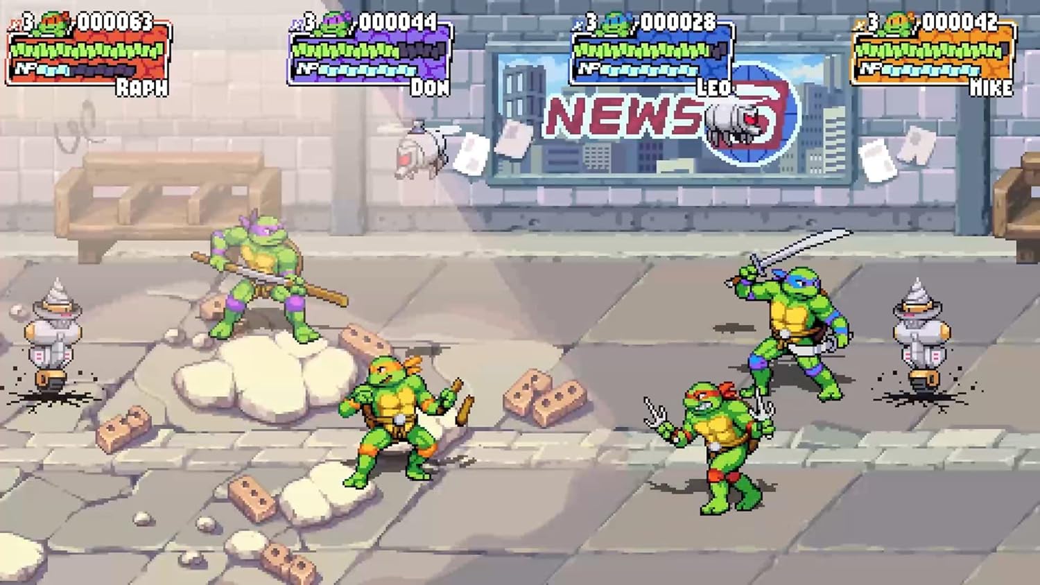 Teenage Mutant Ninja Turtles: Shredder's Revenge (PlayStation 4)