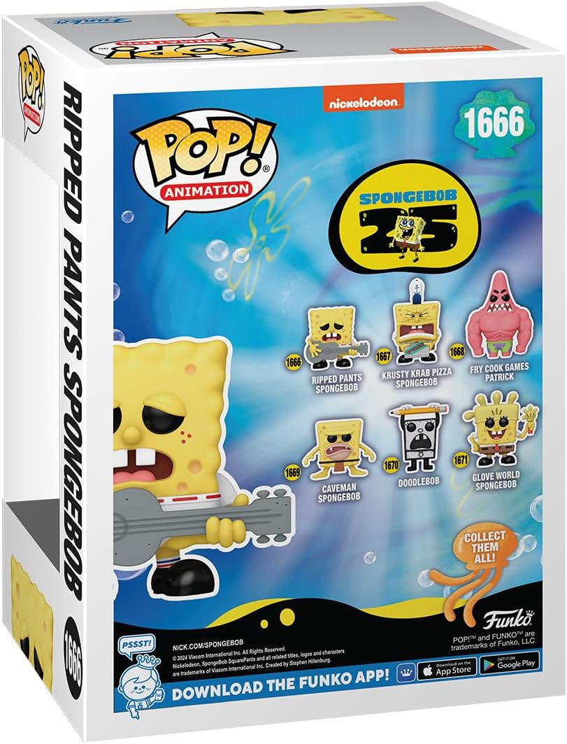 Funko POP Animation: SBS 25th - Ripped Pants Spongebob