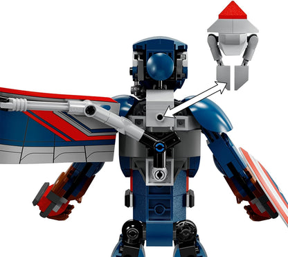 LEGO® | Marvel: New Captain America Construction Figure (76296)
