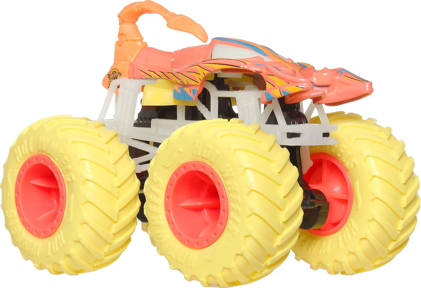 Hot Wheels Monster Trucks Glow in the Dark Asst