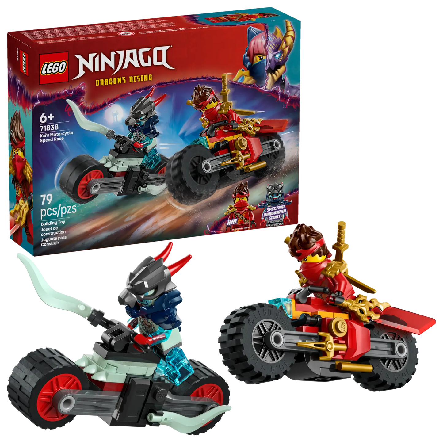LEGO® | Ninjago: Kai's Motorcycle Speed Race (71838)