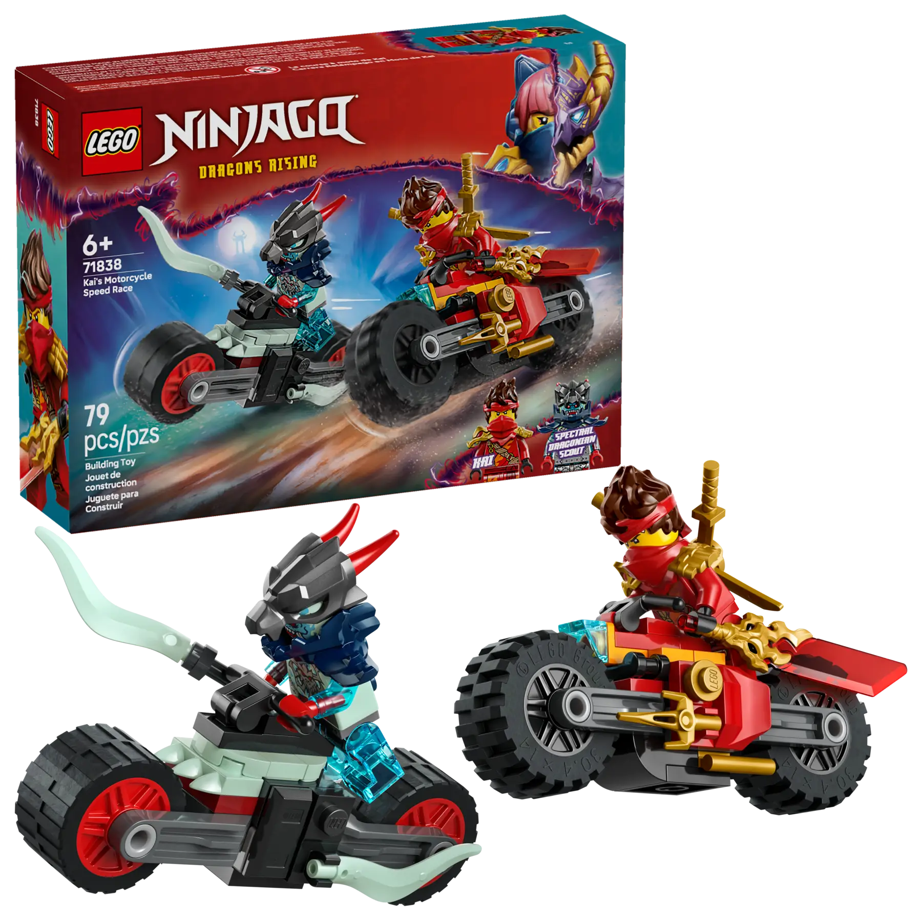 LEGO® | Ninjago: Kai's Motorcycle Speed Race (71838)