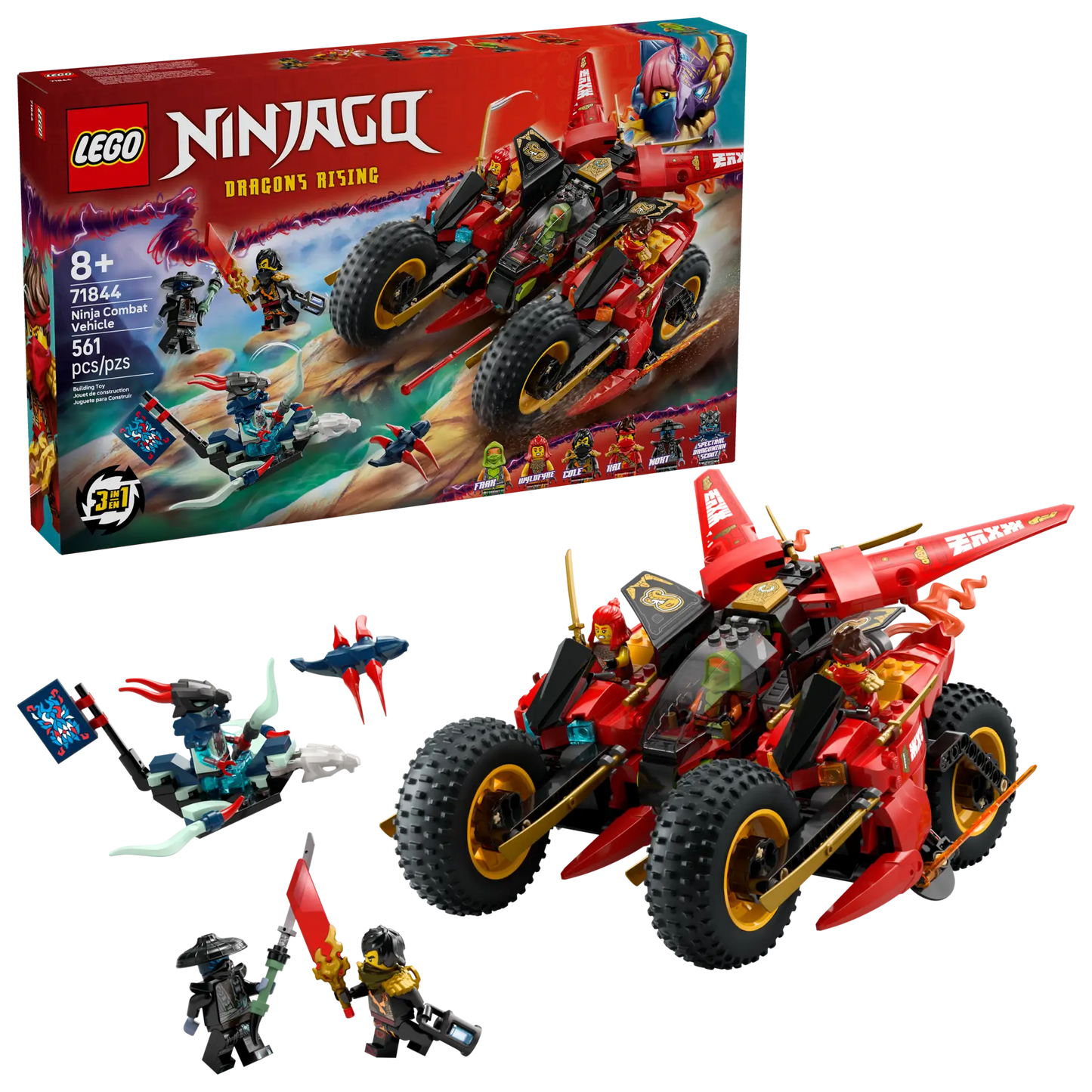 LEGO® | Ninjago: Ninja Combat Vehicle (71844)