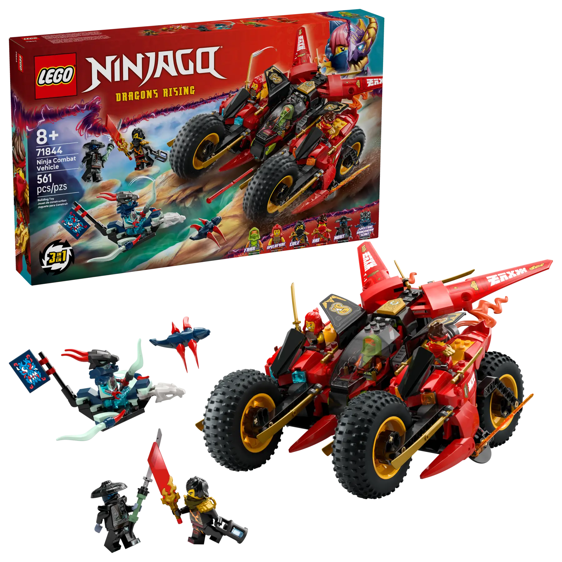 LEGO® | Ninjago: Ninja Combat Vehicle (71844)