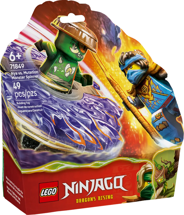 LEGO® | NINJAGO: Nya vs. Mutation Monster Spinner (71849)