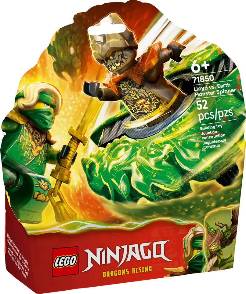 LEGO® | NINJAGO: Lloyd vs. Earth Monster Spinner (71850)