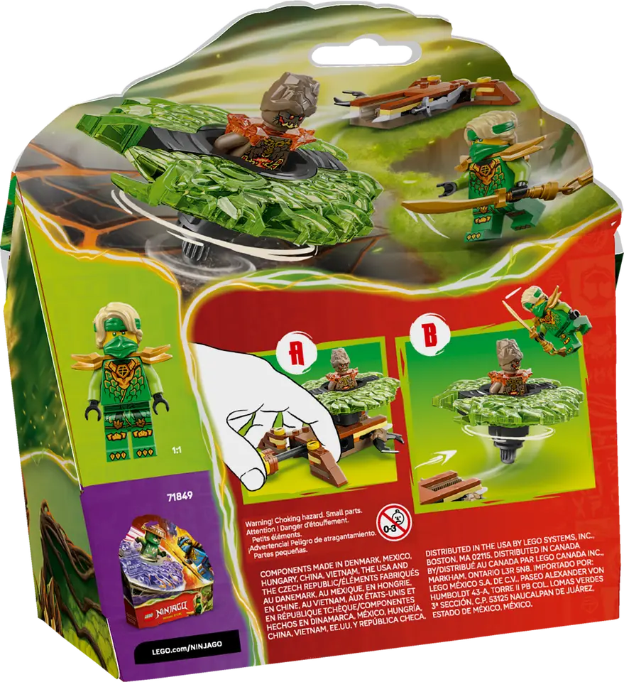 LEGO® | NINJAGO: Lloyd vs. Earth Monster Spinner (71850)