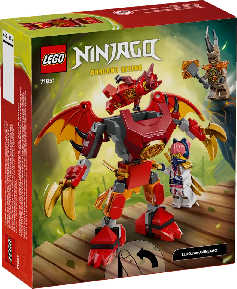 LEGO® | NINJAGO: Kai's Dragon Mech Battle Pack (71851)