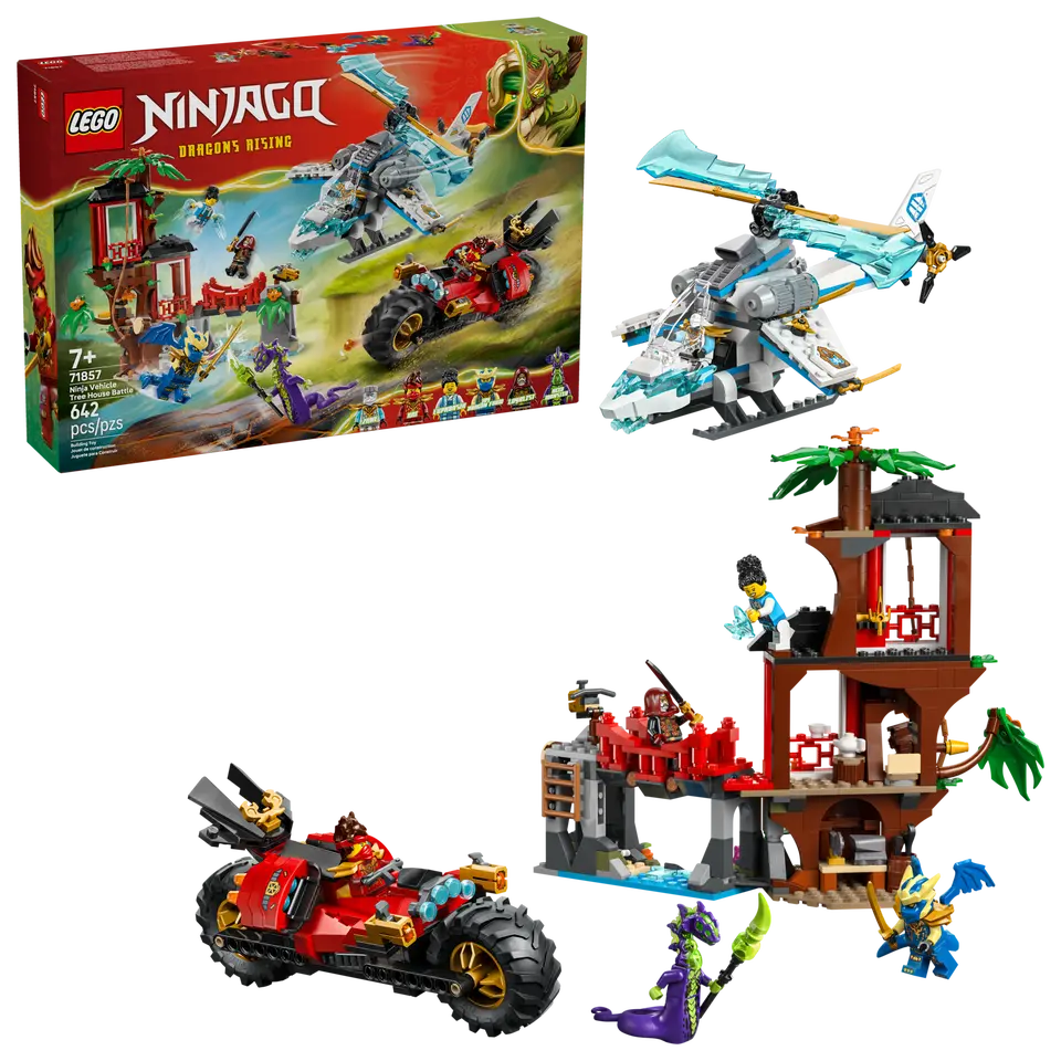 LEGO® | NINJAGO: Ninja Vehicle Tree House Battle (71857)