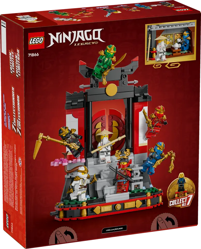 LEGO® | NINJAGO: Ninja Character Display – 15th Anniversary (71866)