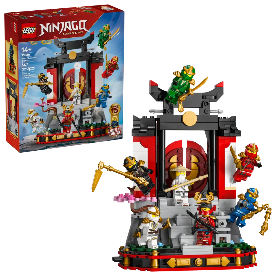LEGO® | NINJAGO: Ninja Character Display – 15th Anniversary (71866)