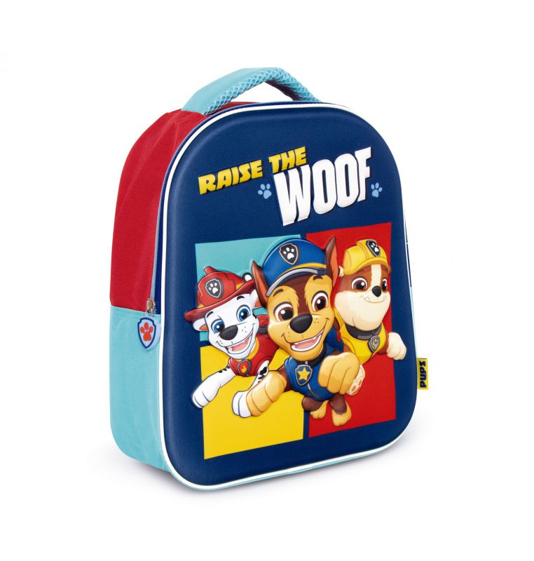 PAW Patrol 3D Backpack 26 x 32 x 10 cm
