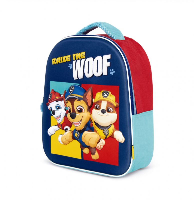 PAW Patrol 3D Backpack 26 x 32 x 10 cm