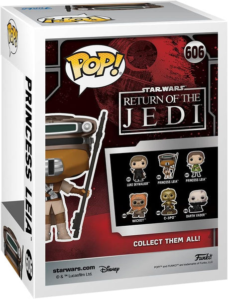 Funko POP! Star Wars: RotJ 40th - Leia - (Boushh)