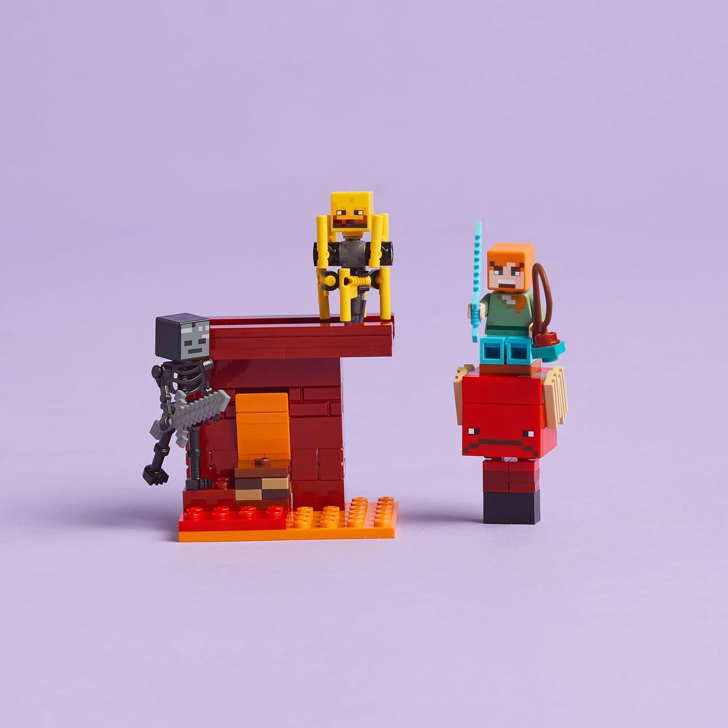LEGO® | Minecraft: The Nether Lava Battle (21266)