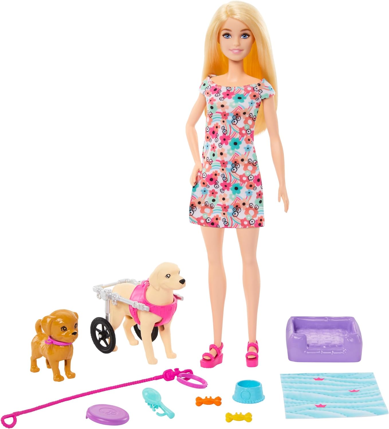 Barbie Walk and Wheel Pet Playset