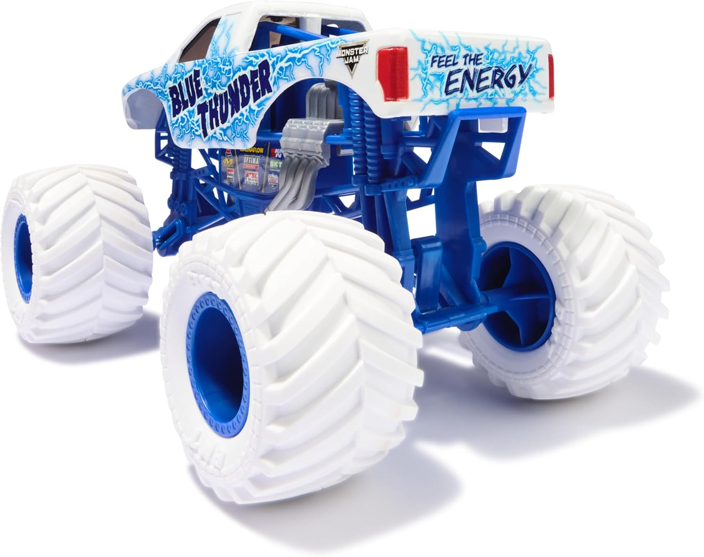 Monster Jam 1:24 Die-Cast – Blue Thunder