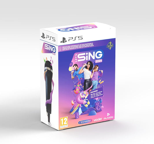 Let's Sing 2024 - Single Mic Bundle (PlayStation 5)