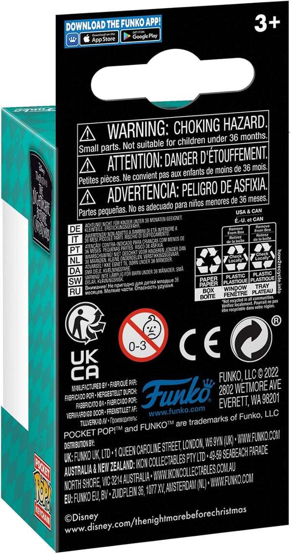 FUNKO POP! : NBC - JACK SKELLINGTON GINGERBREAD POCKET KEYCHAIN