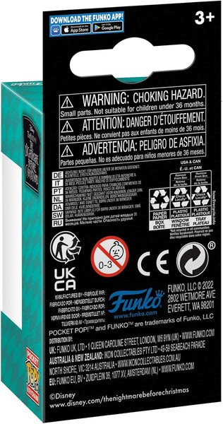 FUNKO POP! : NBC - JACK SKELLINGTON GINGERBREAD POCKET KEYCHAIN