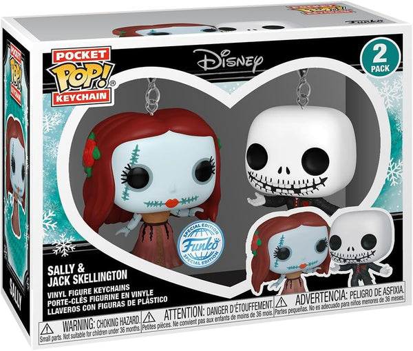 Funko Pocket POP 2-Pack: Disney Nightmare Before Christmas - Jack & Sally